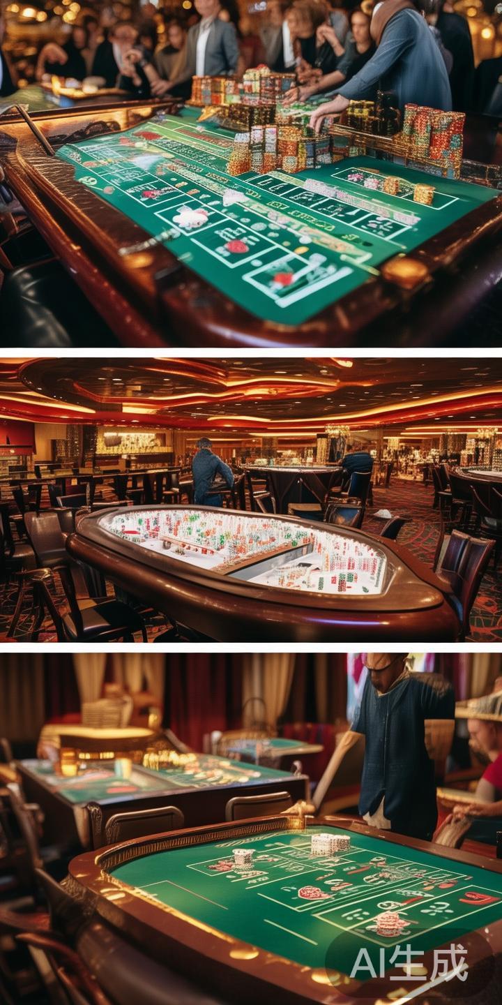 赌场中的每一项游戏都存在一定的风险，合理匹配自己的